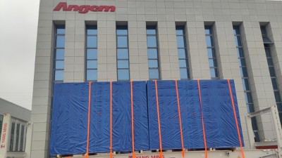 發(fā)了2臺外圓自動滾涂機(jī)，給美國汽車零件客戶先鋒金屬